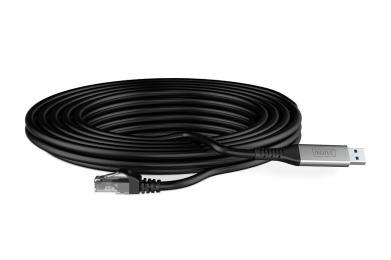 Дата-кабель Digitus AK-300600-020-S USB-A (тато)  -  RJ45 (тато), 2m Black