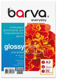 Фотопапір BARVA A3 Everyday Glossy 120г 20л (IP-CE120-259)