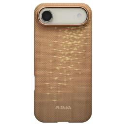 Чохол-накладка Pitaka Ultra-Slim Case with PitaTap for iPhone Air Golden Glint (KI1703AG)