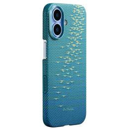 Чохол-накладка Pitaka Edge Ultra-Slim Case with PitaTap for iPhone 17 Lucid Blue (KI1702AG)