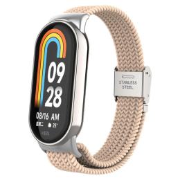 Ремінець для фітнес-браслету ArmorStandart Braided Solo Loop для Xiaomi Smart Band 10/9/8 Pink Sand (ARM86883)