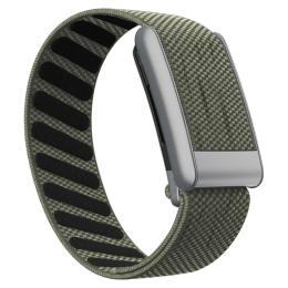 Ремінець для фітнес-браслету ArmorStandart SuperKnit для Whoop 5.0/MG Khaki with Silver (ARM90103)