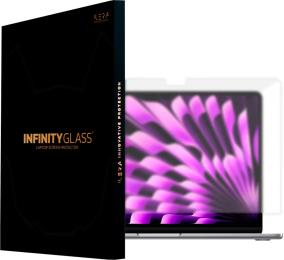 Захисне скло для ноутбука iLera Frosted Glass screen protector for MacBook Air M2 (iLFrGLMC5)