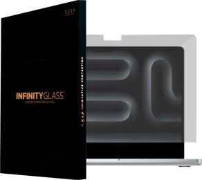 Захисне скло для ноутбука iLera Incognito Glass screen protector for MacBook Pro 16 (iLIGLMC4)