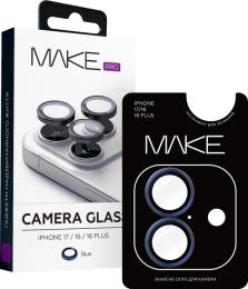 Захисне скло для камери Make Apple iPhone 17 Camera Glass Blue (MGC-AI17BL)