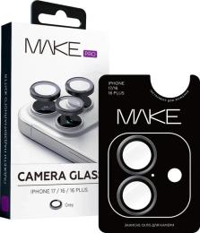 Захисне скло для камери Make Apple iPhone 17 Camera Glass Gray (MGC-AI17GR)