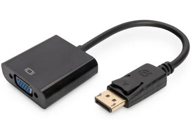 Перехідник Digitus ASSMANN DisplayPort (тато) to VGA (мама) (AK-340403-001-S)