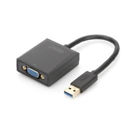Перехідник Digitus USB 3.0 (тато) - VGA (мама) 0.15м (DA-70840)