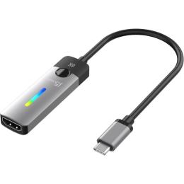 Перехідник J5create USB Type-C (тато) - HDMI (мама) Gray (JCA157-N)