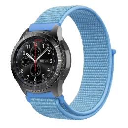 Ремінець для смарт-годинника BeCover Nylon Style для Huawei Watch GT 2 42mm Aqua Blue (714997)