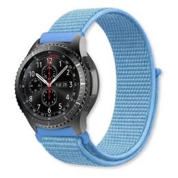 Ремінець для смарт-годинника BeCover Nylon Style для LG Watch Sport W280A Aqua Blue (714996)