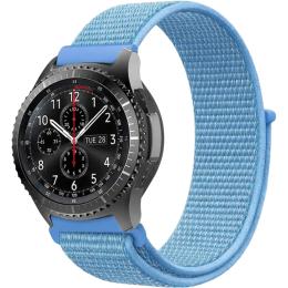 Ремінець для смарт-годинника BeCover Nylon Style для Nokia/Withings Steel/Steel HR Aqua Blue (714999)