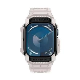 Ремінець для смарт-годинника Spigen Rugged Armor Pro для Apple Watch 2024 42mm Dune Beige (ACS08593)