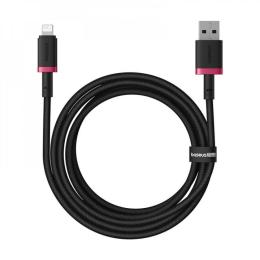 Дата-кабель Baseus Dura Series USB (тато)  -  Lightning (тато), 1m Black Red 2.4A (P10377801U01-01)