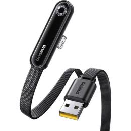 Дата-кабель Baseus MVP 3 USB (тато)  -  Lightning (тато), 1m Black 2.4A (P10382503121-00)