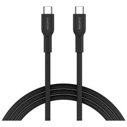 Дата-кабель Canyon OnWire 60CL USB Type-C (тато)  -  USB Type-C (тато), 1m Black 60W (CND-CCAP60AB10B)
