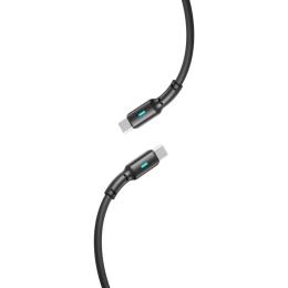 Дата-кабель Gelius Lumin Lamp GP-UC100 Type-C (тато)  -  Type-C (тато), 2m Black 60W