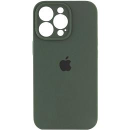 Чохол-накладка Infinity Silicone Full Case AA Camera Protect for Apple iPhone 14 Pro Atrovirens