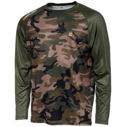 Реглан Prologic UV Camo Long Sleeve T-Shirt XXL Green Camo (76494)