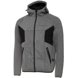 Реглан Savage Gear Tec-Foam Zip Hoodie M Dark Grey Melange (76586)