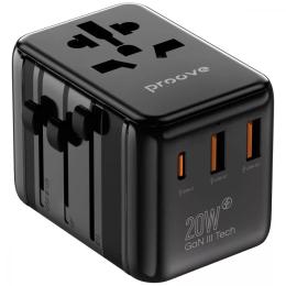 Адаптер живлення для телефона Proove Trip 20W Black