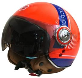 Мотошолом Beon B-110B CIRCLE SHINY XL Orange