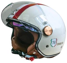 Мотошолом Beon B-120 IMOLA SHINY L Cream