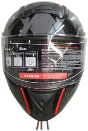 Мотошолом Forte M61D, розмір XL Black Red