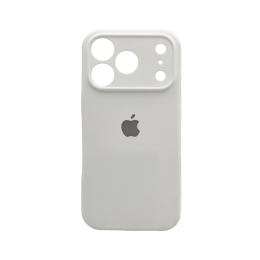 Чохол-накладка Infinity Silicone Full Case AA Camera Protect for Apple iPhone 17 Pro White