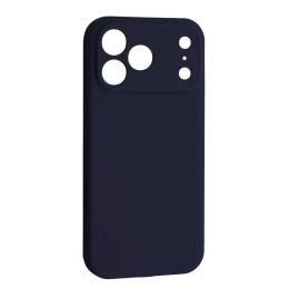 Чохол-накладка Infinity Silicone Case Camera Protective for iPhone 17 Pro Midnight Blue