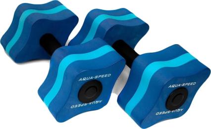 Гантелі для аквафітнесу Aqua Speed AQUAFITNESS Dumbells 5647 11x15x8см Blue (167)