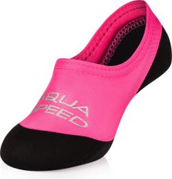 Шкарпетки для басейну Aqua Speed NEO SOCKS 6783 32-33 Black Pink (177-03-32-33)