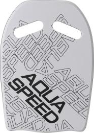 Дошка для плавання Aqua Speed WAVE KICKBOARD 3981 43x28x3,6cм Gray (539-26)