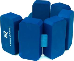 Пояс для плавання Aqua Speed FLOTATION BELT PAS-6 5648 15x7,5x4,5см Blue (168)