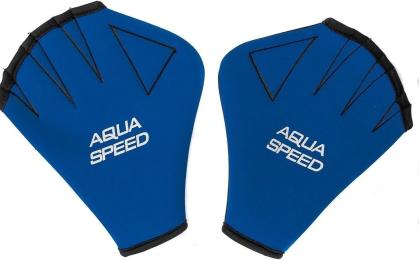 Рукавички для плавання Aqua Speed NEOPREN GLOVES 6089 S 19,5х15,5см Blue (174-19,5х15,5)
