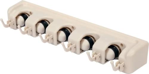 Вішалка для присадибного інвентара YATO 89950 FLO, 6 гаків і 5 комірок з діапаз.- 18 х 32 мм