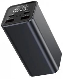 Зовнішній портативний акумулятор YENKEE YPB 2100 20000mAh Black 100W (37000117)