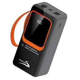 Зовнішній портативний акумулятор Aspiring Light 50 50000mAh Black Orange (PB-L50)