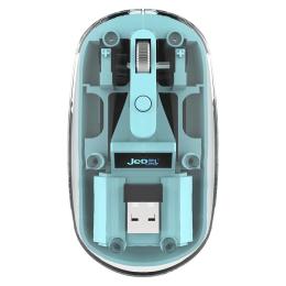 Мишка Jedel WD131P Wireless 2.4G+BT Blue