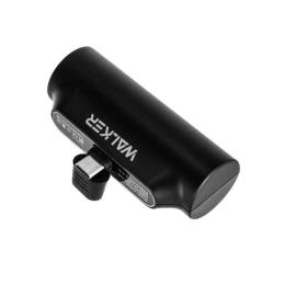 Зовнішній портативний акумулятор WALKER WB-950 5000mAh Black