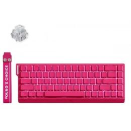 Клавіатура MCHOSE Ace 68 RGB Ice Rhino Magnetic Switch Rose Red (MC-ACE68-28)