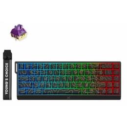 Клавіатура MCHOSE Ace 68 RGB TTC Dragon Lord Magetic Switch Black Topographic (MC-ACE68-33)