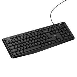 Клавіатура Hoco GM60 Cool wired keyboard russian version Black (6942007670593)