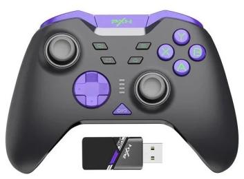 Геймпад PXN P5 8K Wireless (6948052903723) Black Purple
