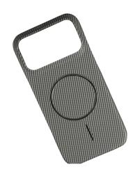 Чохол-накладка Infinity Carbon New with MagSafe для Apple iPhone 17 Pro Max Gray