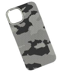 Чохол-накладка Infinity Carbon Print with MagSafe для Apple iPhone 17 Pro Max Camo