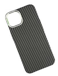 Чохол-накладка Infinity Carbon Print with MagSafe для Apple iPhone 17 Pro Max Black