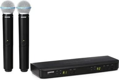 Мікрофонна радіосистема Shure BLX288/BETA 58