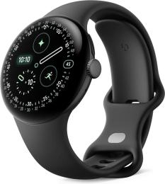 Смарт-годинник Google Pixel Watch 4 41mm Wi-Fi Matte Black Aluminum case / Obsidian Active Band