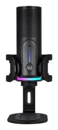Мікрофон Streamplify MIC PRO-192-RGB-ST Black USB (SPMC-MP3C327.11)